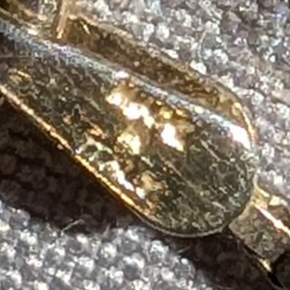 Artisan Brass Fish Pendant Necklace 925 Sterling Silver Italy Chain 5504 - Picture 7 of 7